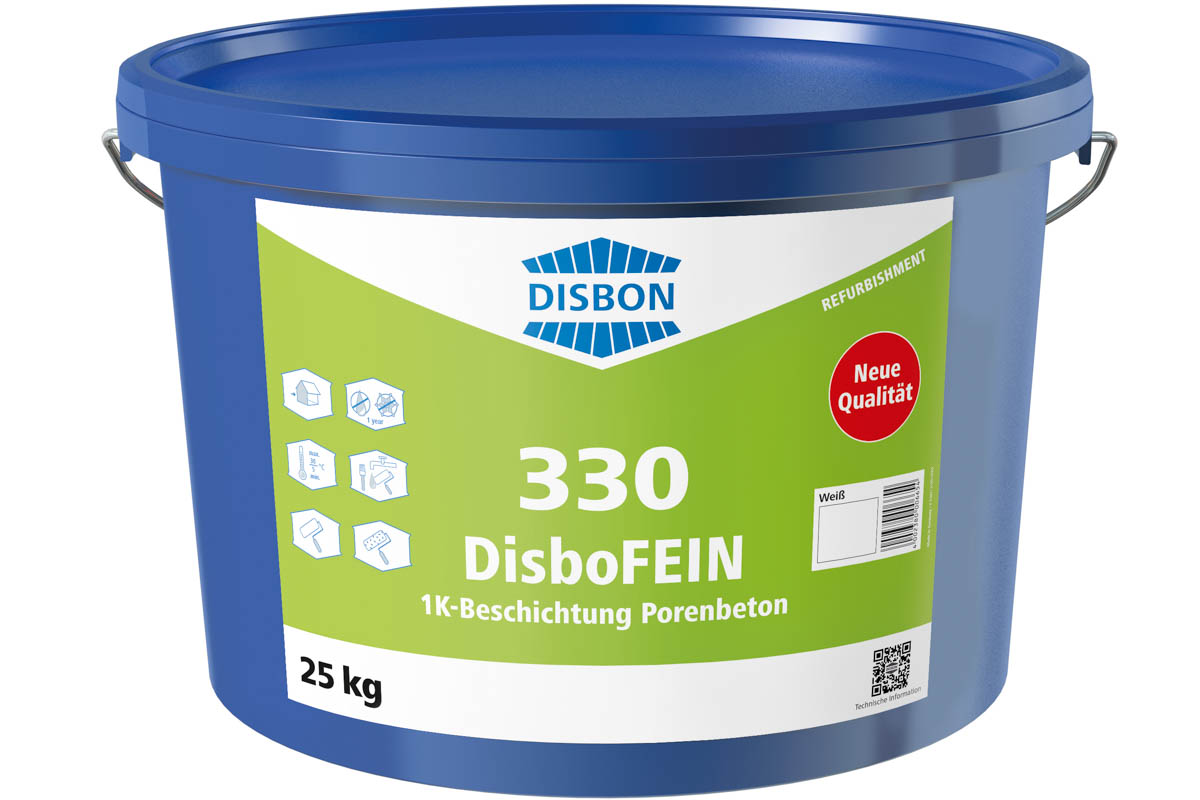 Disbon 330 Disbofein 25,0 kg 1K-Beschichtung Porenbeton Weiß
